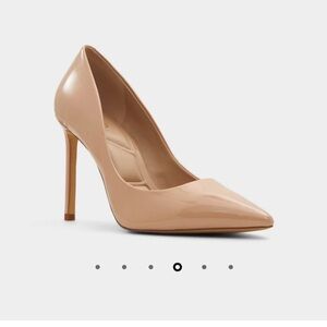 Aldo Stessy 2.0 Patent Nude Stiletto Pump